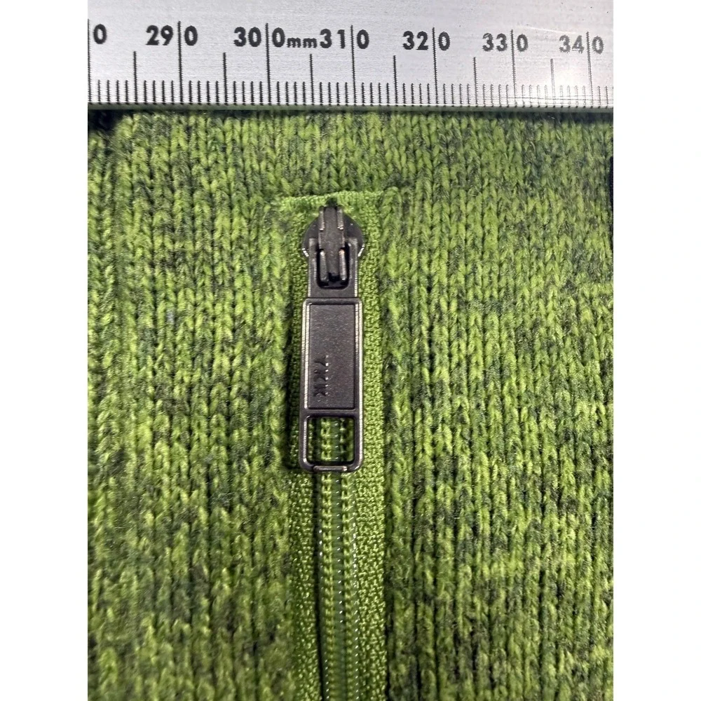 Patagonia Better Sweater Jacket Men Medium Green 1/4 Zip Pullover Fleece Hiking